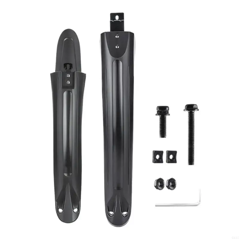 

Q84C Mountain Bike Hard Shell Mudguard Bicycles Cycling Front Rear Mud Guards Widen Bike Mudguard Cycling Part Enduring