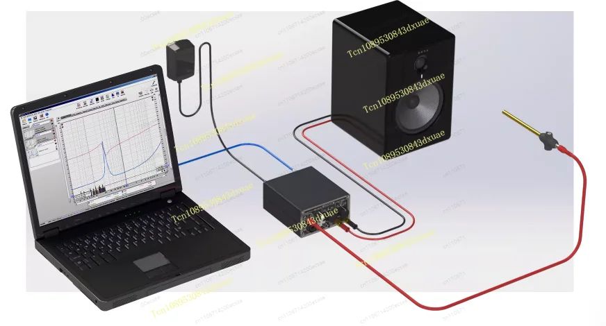 J-BOX III Frequency Impedance Kit - Audio Speaker Test Tool Supports