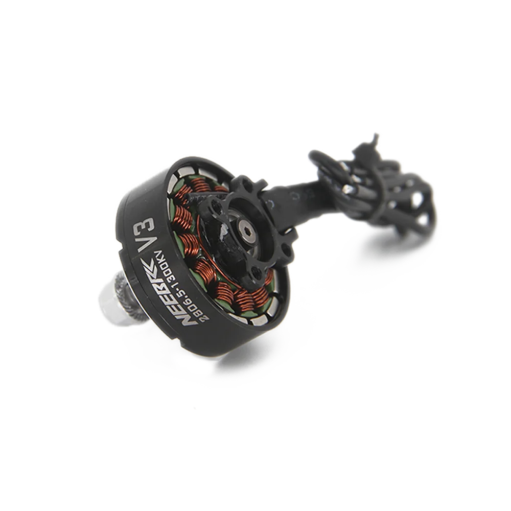 

1/4 шт. NEEBRC 2807 2806.5 1300KV бесщеточный двигатель Outrunner 3-6S для RC FPV Racing Drone Quadcopter Plane Mark4 7 дюймов