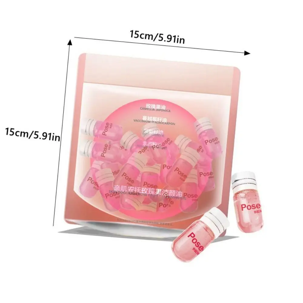 Verzachtende Kalmerende Reinigingsolie Diepe Reiniging Zachte Make-up Remover Olie Draagbare Niet-Vette Formule Make-up Remover Capsules
