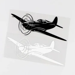 Car Sticker Creative Airplane Air Pilot Sky Funny Vinyl Decal for Car Motorcycle Bumper Body Rear Window Decorative Decal,16CM