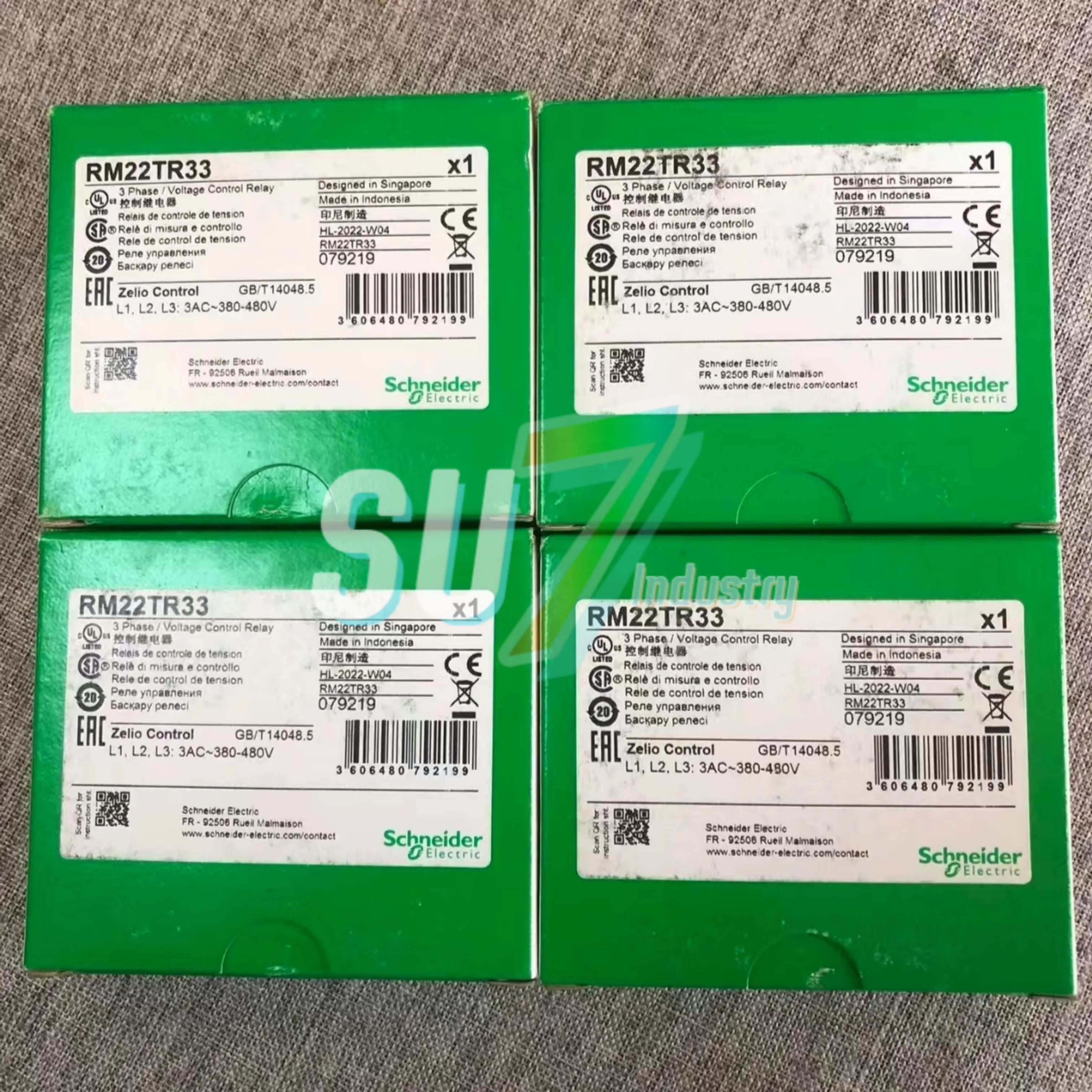 مرحل التحكم RM22LA32MR RM22TR33 أصلي جديد #5