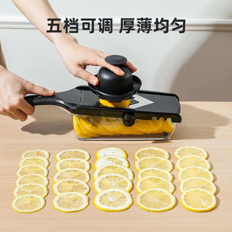 Fruit slicer for milk tea shop Orange grapefruit Commercial lemon slicer Potato slicer Kitchen supplies