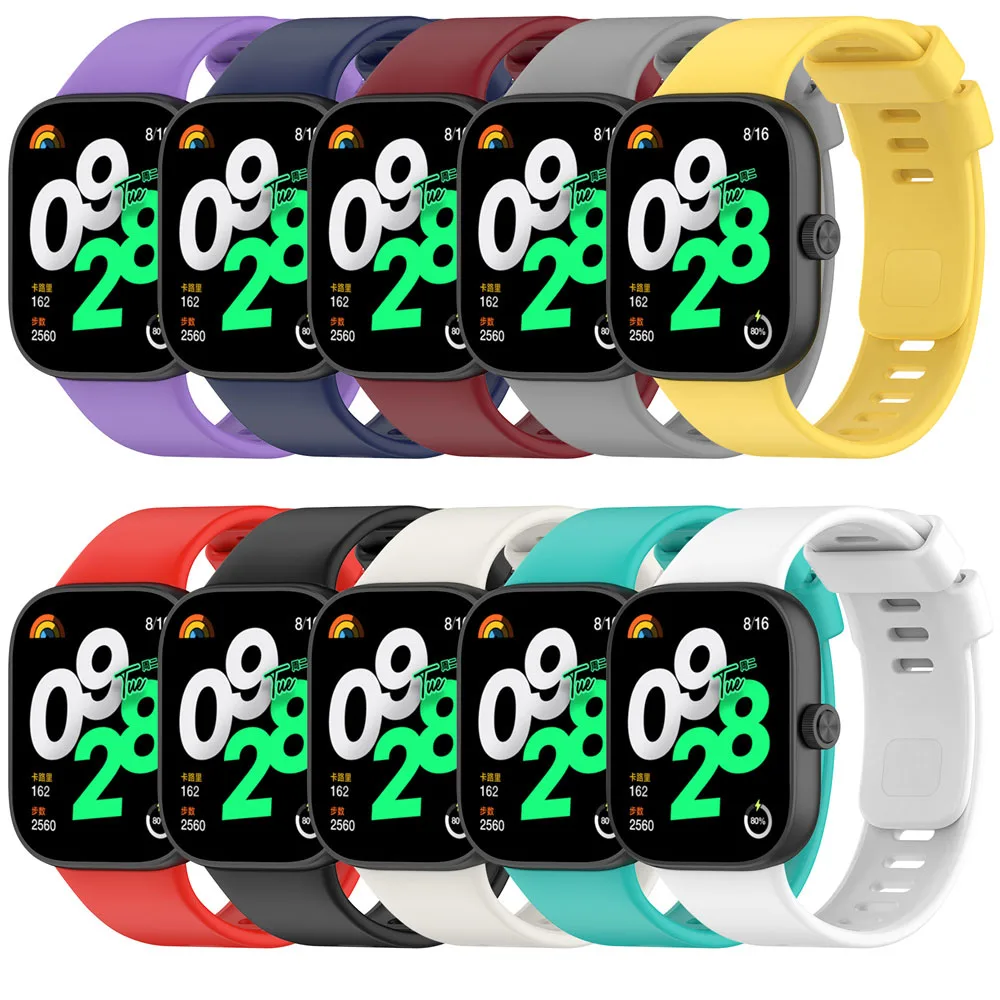 Watchband For Redmi Watch 4 Band Case Frame Wrist Strap Silicone Wristband For XiaomiRedmi Watch4 Bracelet Correa Accessories image 5