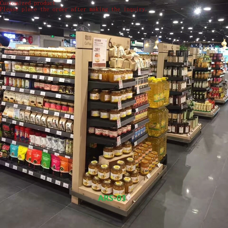 

Custom.2022 New Design Supermarket Equipment Store Shop Fitting Display Shelves for Retail
