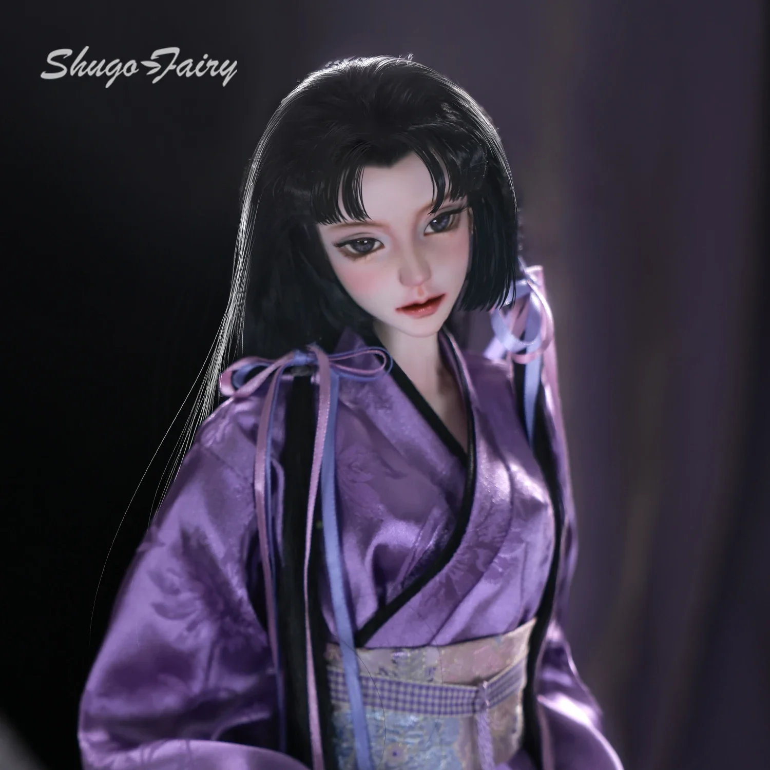 Shugafairy Finni Bjd Doll 1/3 Resin Fullset Art Figure Dolls Kimono Japanese Girl 1/3 Bjd Clothes Action Figure