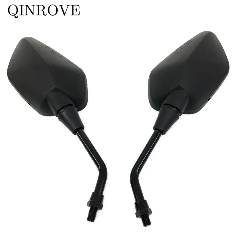 ABS 10mm Motorcycle Rearview Mirror Black Side Mirror Universal For CFMOTO 125NK 250NK 450NK 450CL Honda 350 ADV Dominar 400