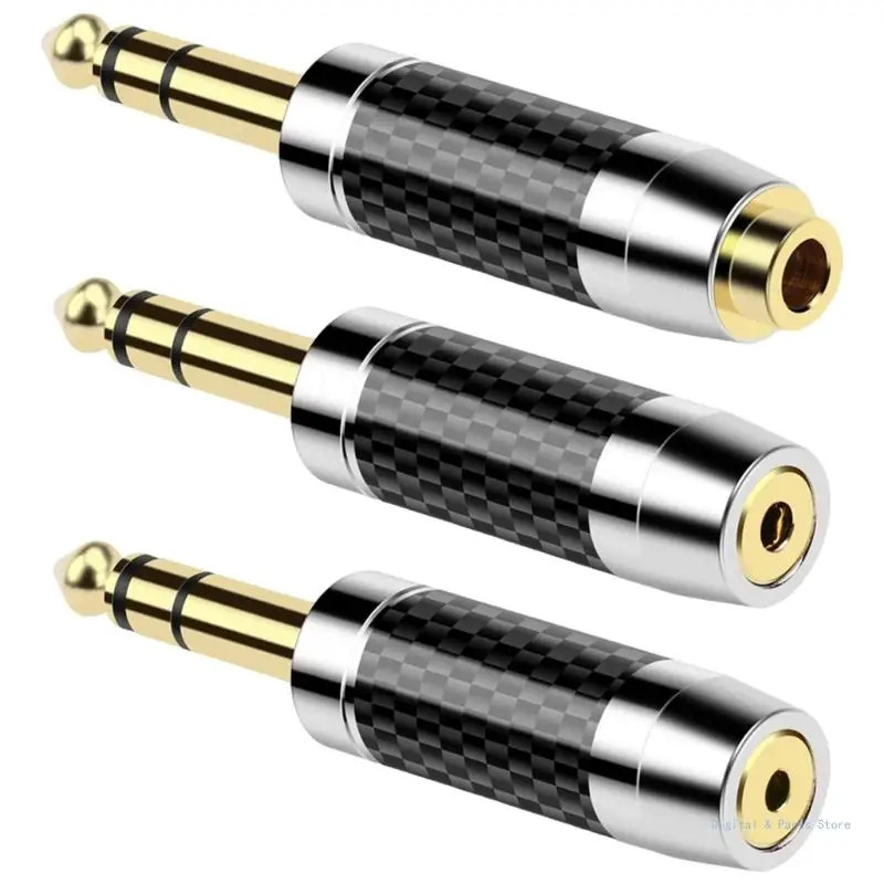 

M17F Sound Adapter 6.35mm to 2.5 3.5 4.4mm Headphone Converters for HiFi Sound