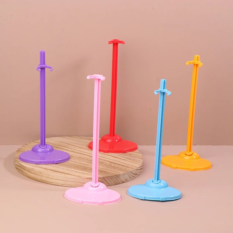 2PCS Transparent Stand Support For Dolls Holding Clear Color Toy Figure Display Holder 1/6 Doll Prop Up Mannequin Model - view 4