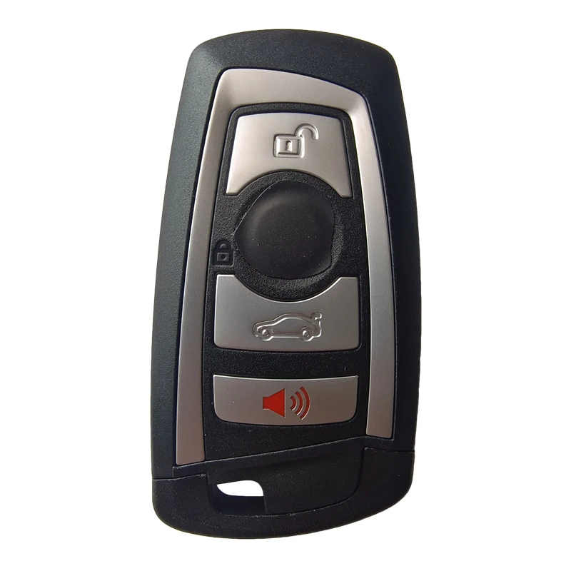 Original FCCID YG0HUF5767 Smart Remote Silver Key 4 Button 434MHz 49 Chip HUF5767 2013DJ1990 For FEM BDC With Blade