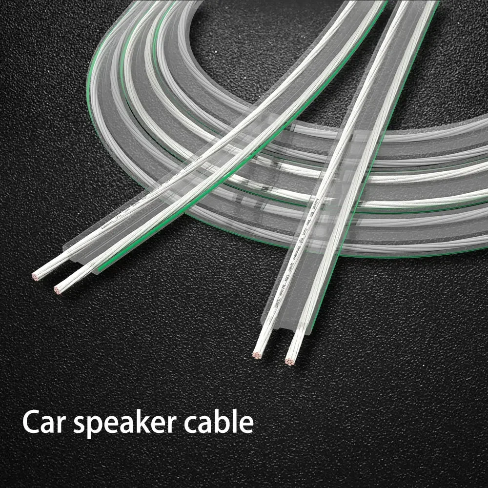 SP02 Silver Plated High Performance Speaker Cable 2X1.5mm²(15AWG) HiFi speaker cable Audio surround car audio Cord