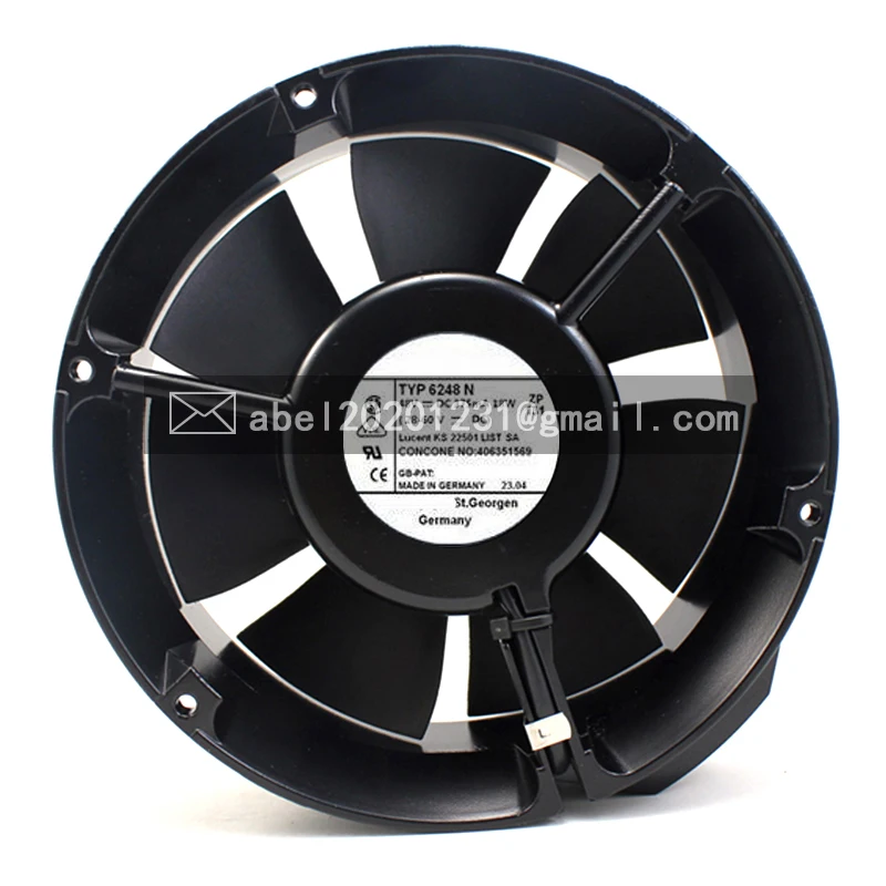 ORIGINAL TYP 6248N BRAND NEW DC 48V COOLING FAN 172*172*51MM 17251