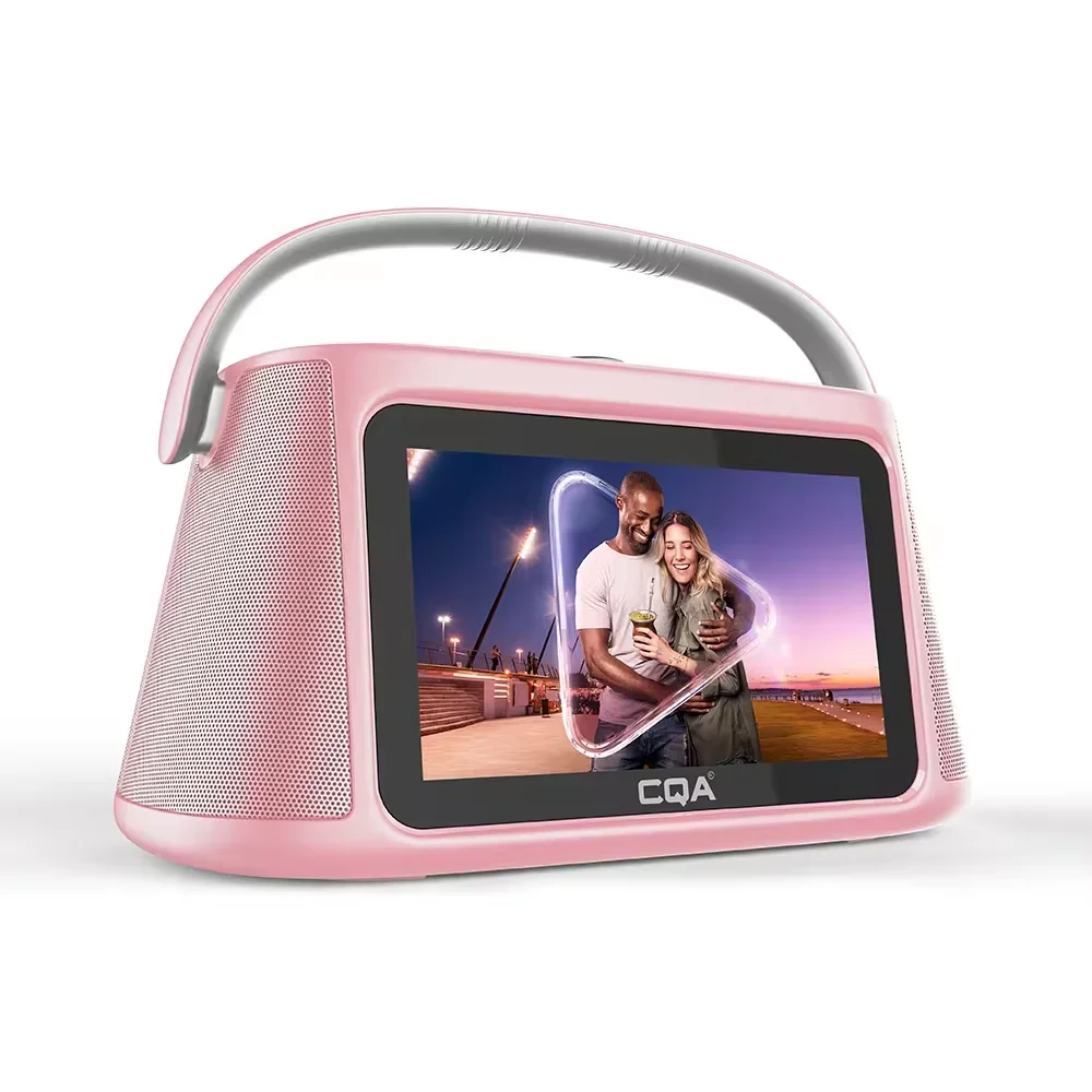 10.1 Inch Touch Screen Smart Desktop Speaker Android System Bluetooth WIFI TWS Lyric Display  Audio Playback Equipment