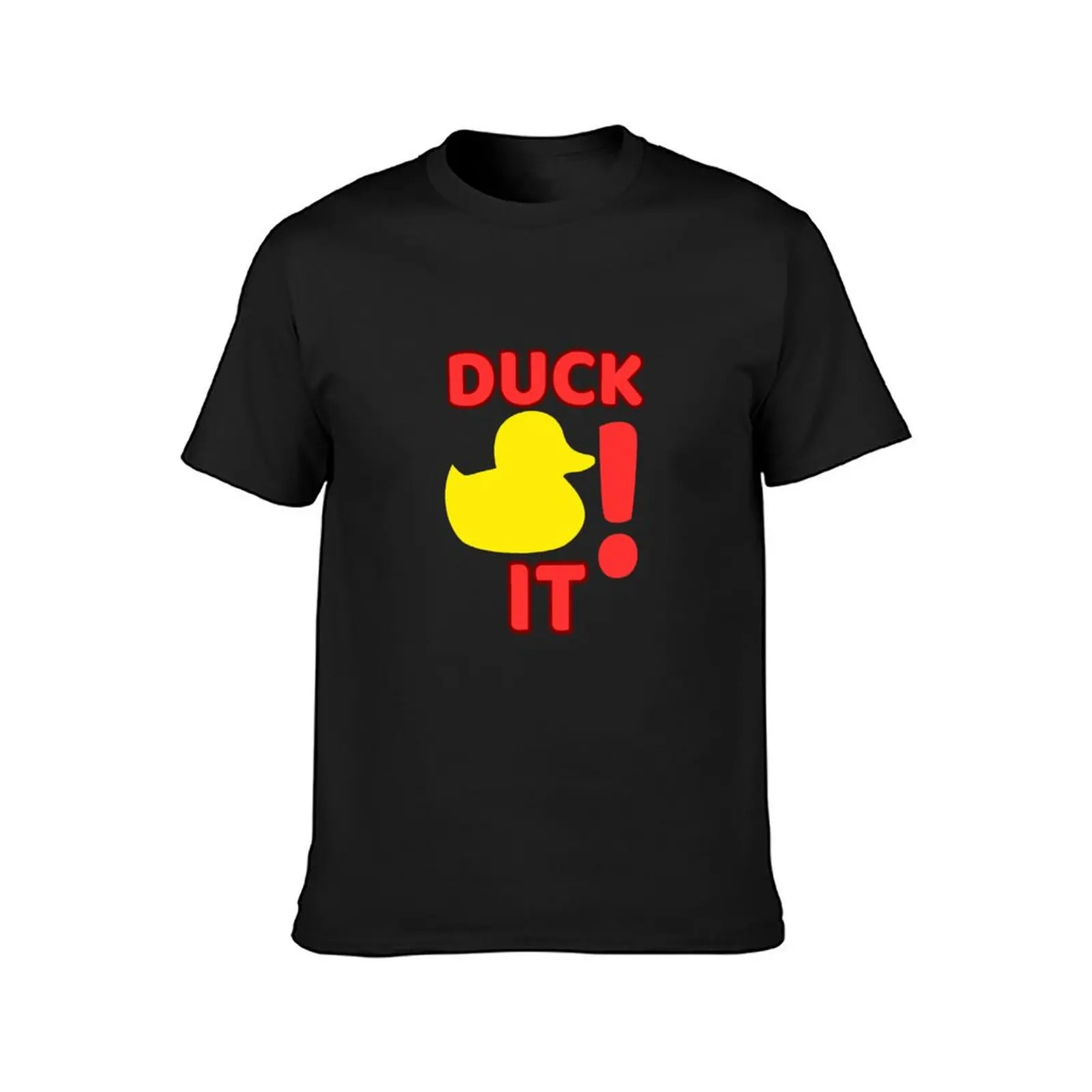 Duck it! T-Shirt oversized animal prinfor boys mens clothes