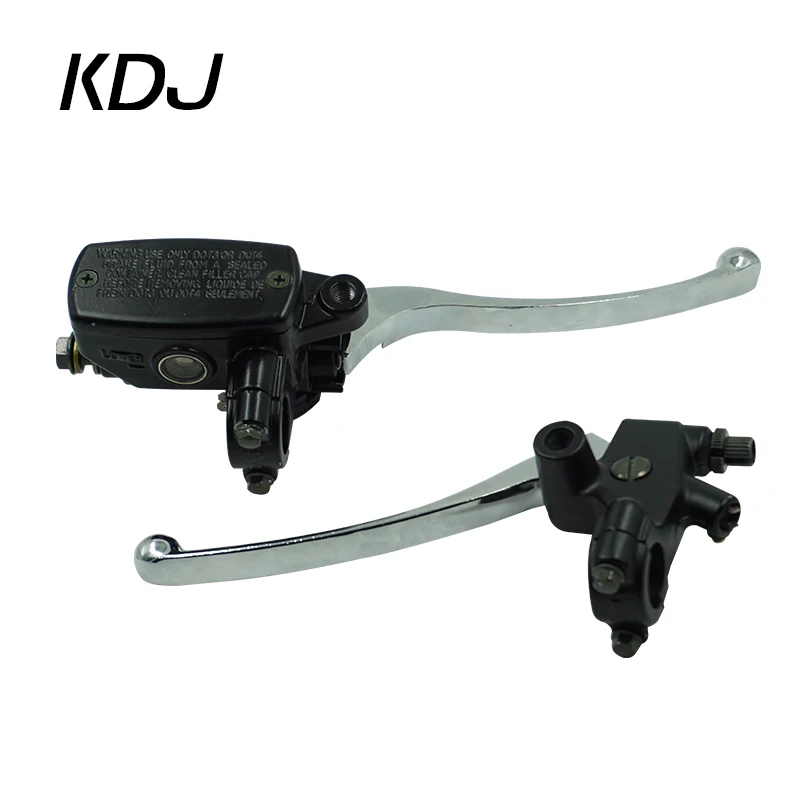 

Motorcycle Clutch Lever Brake Master Cylinder 7/8" Handlebar Hydraulic Pump Chrome Levers CNC Aluminum Motor Brake Lever