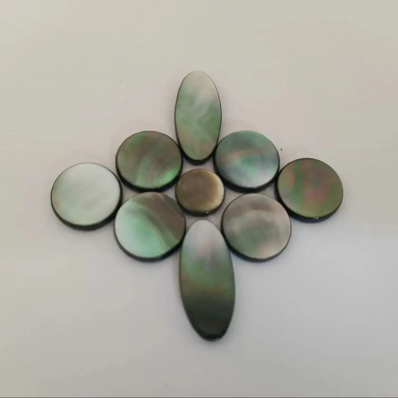 1set /3set/5set  Saxophone Real Mother of Pearl Key Buttons Inlays saxophone accessories parts view 2