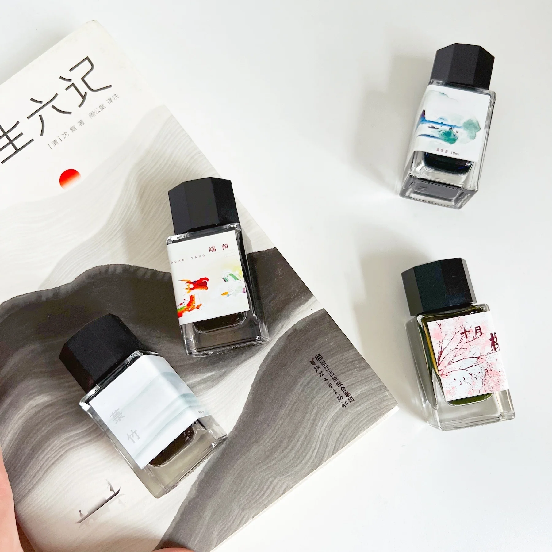 Yunjingtang Tomographic Color Series Pen Ink Non Carbon Color Student Gift