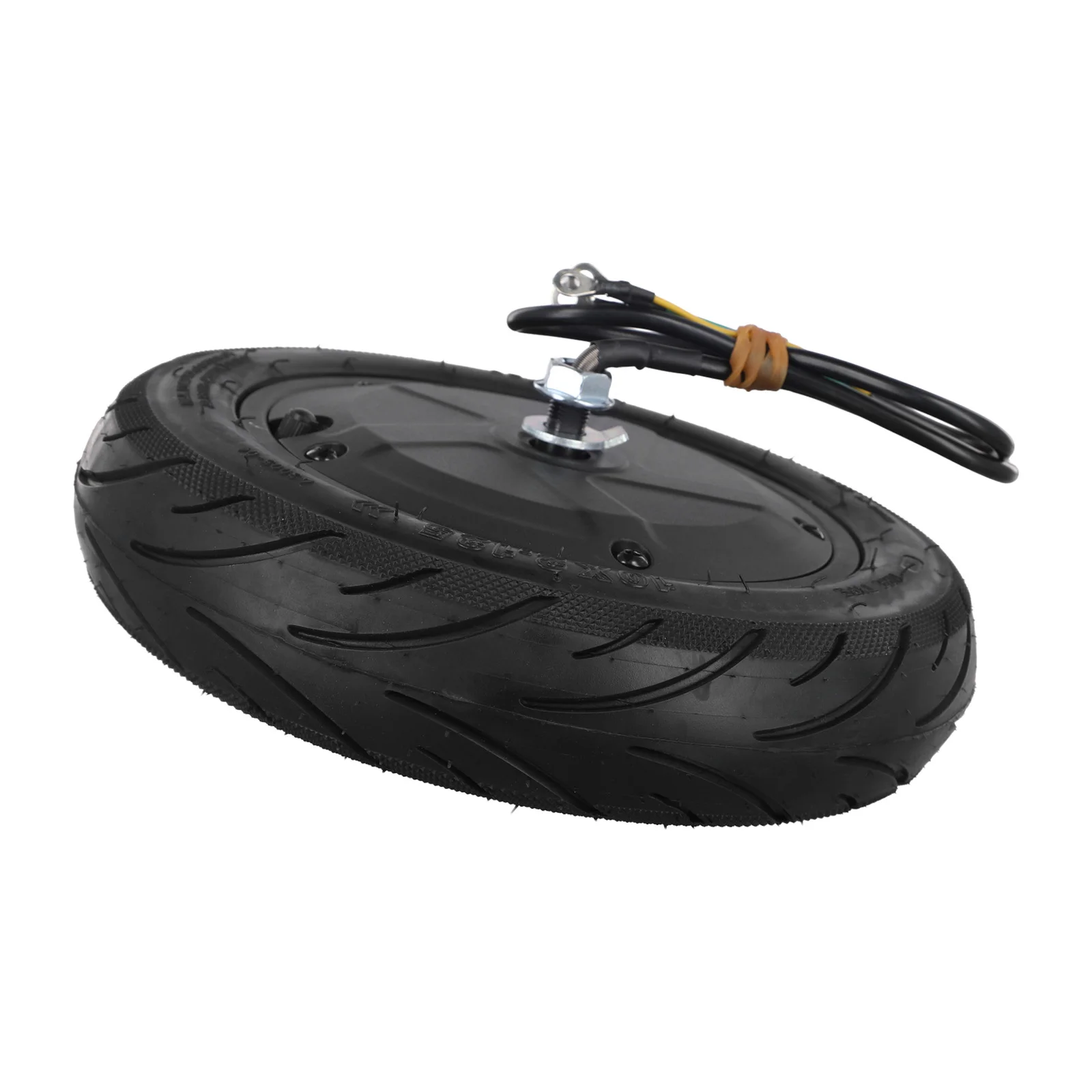 

Двигатель переднего колеса 36 В 300 Вт, замена для электрического скутера Ninebot F30 с эластичной резиновой шиной и рамой из алюминиевого сплава