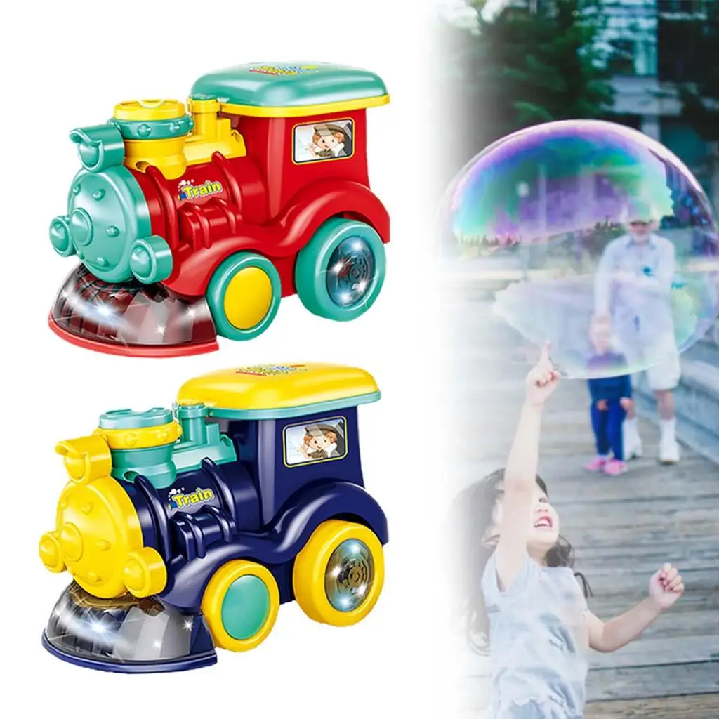 Automatic Bubbler Maker Battery Powered Musical Lighting Toys Birthday Gift Beach Toy Bubble Blower for Toddlers