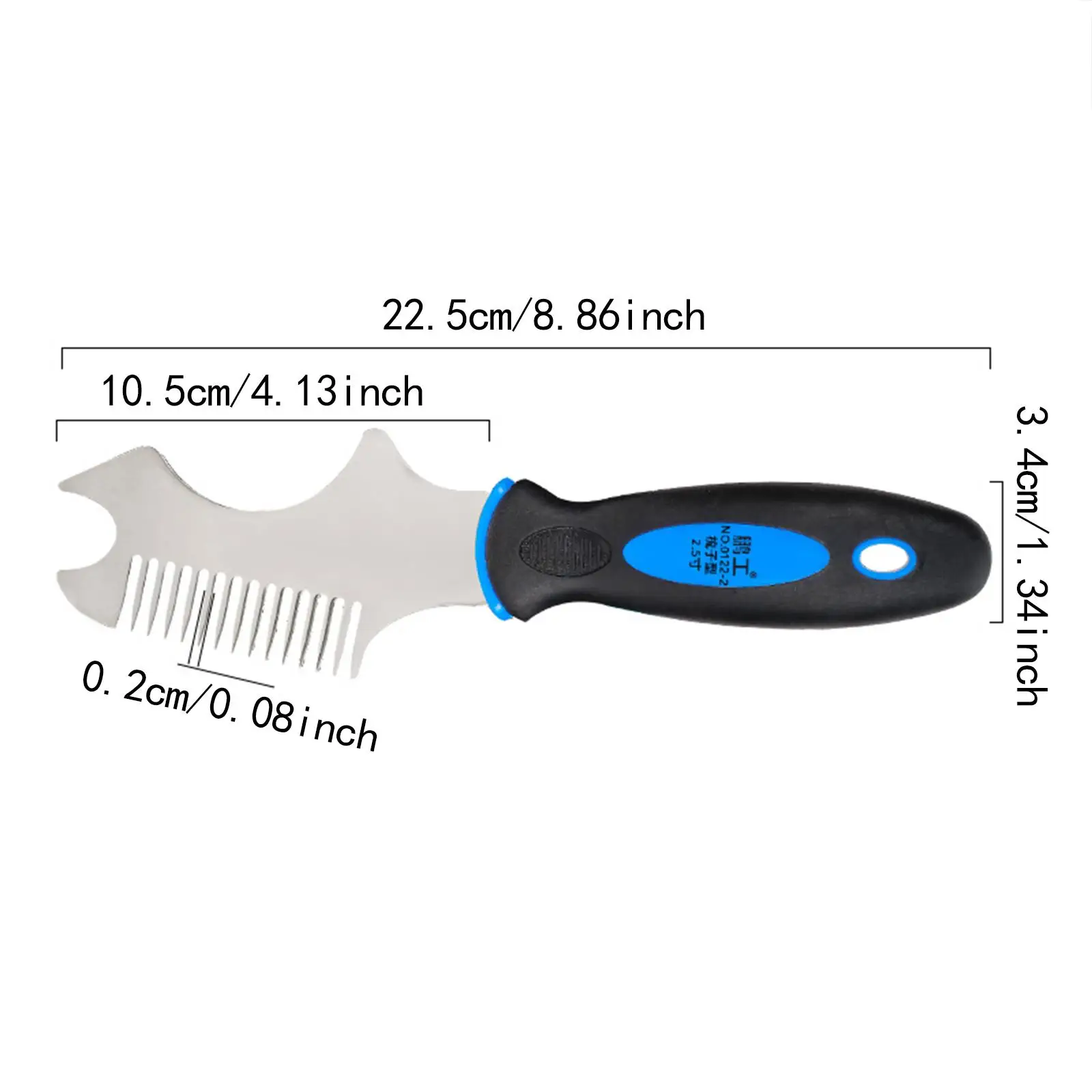 Sisir Kuas Cat Pembersih Kerokan Rol Cat Pegangan Ergonomis Profesional Dekorasi Rumah DIY Pembersih Rol Cat Kokoh