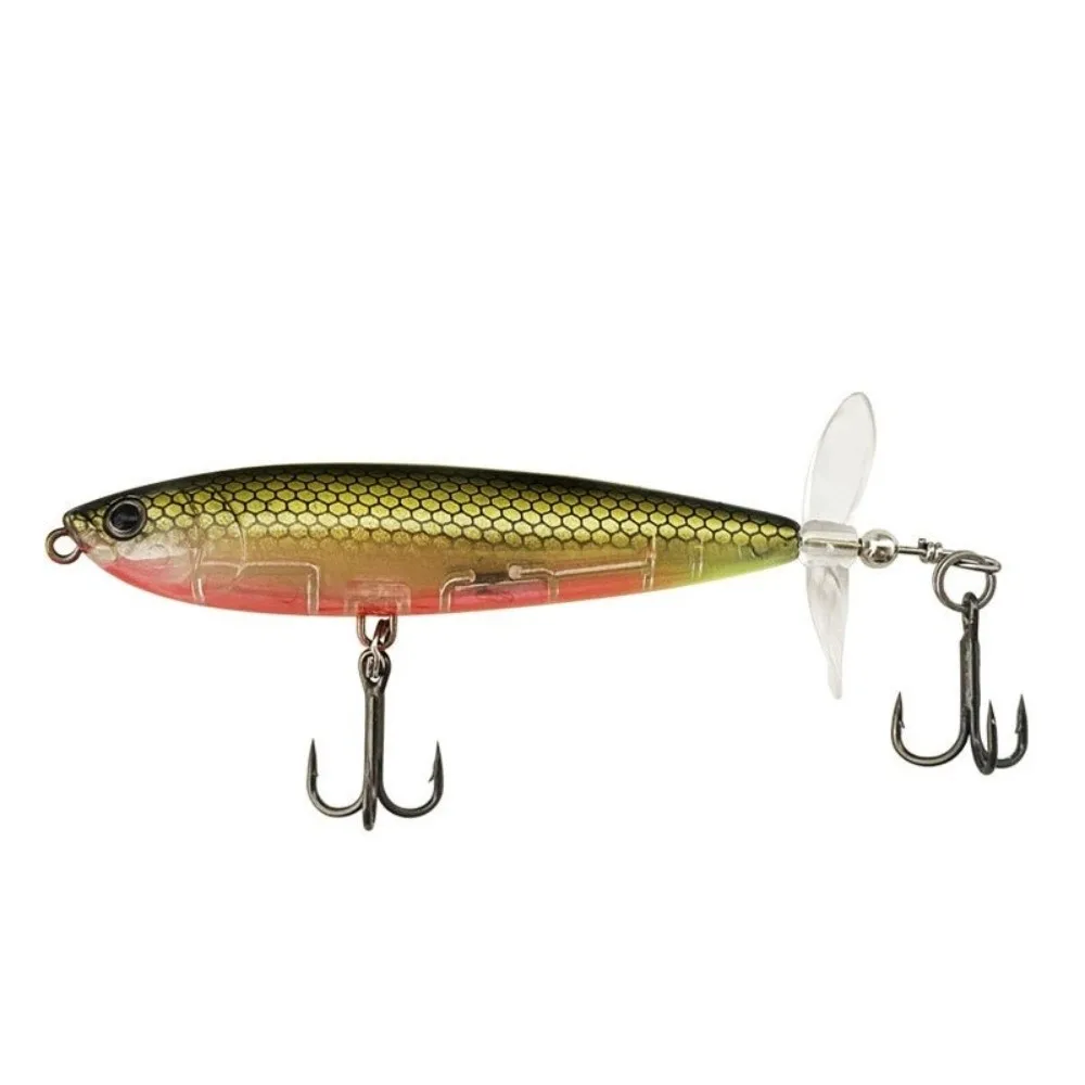

8cm 7.5g/10cm 12g Plopper Lure Artificial Design Buoyant Hard Bait Plastic Material Diving Fishing Lure Pesca Fishing