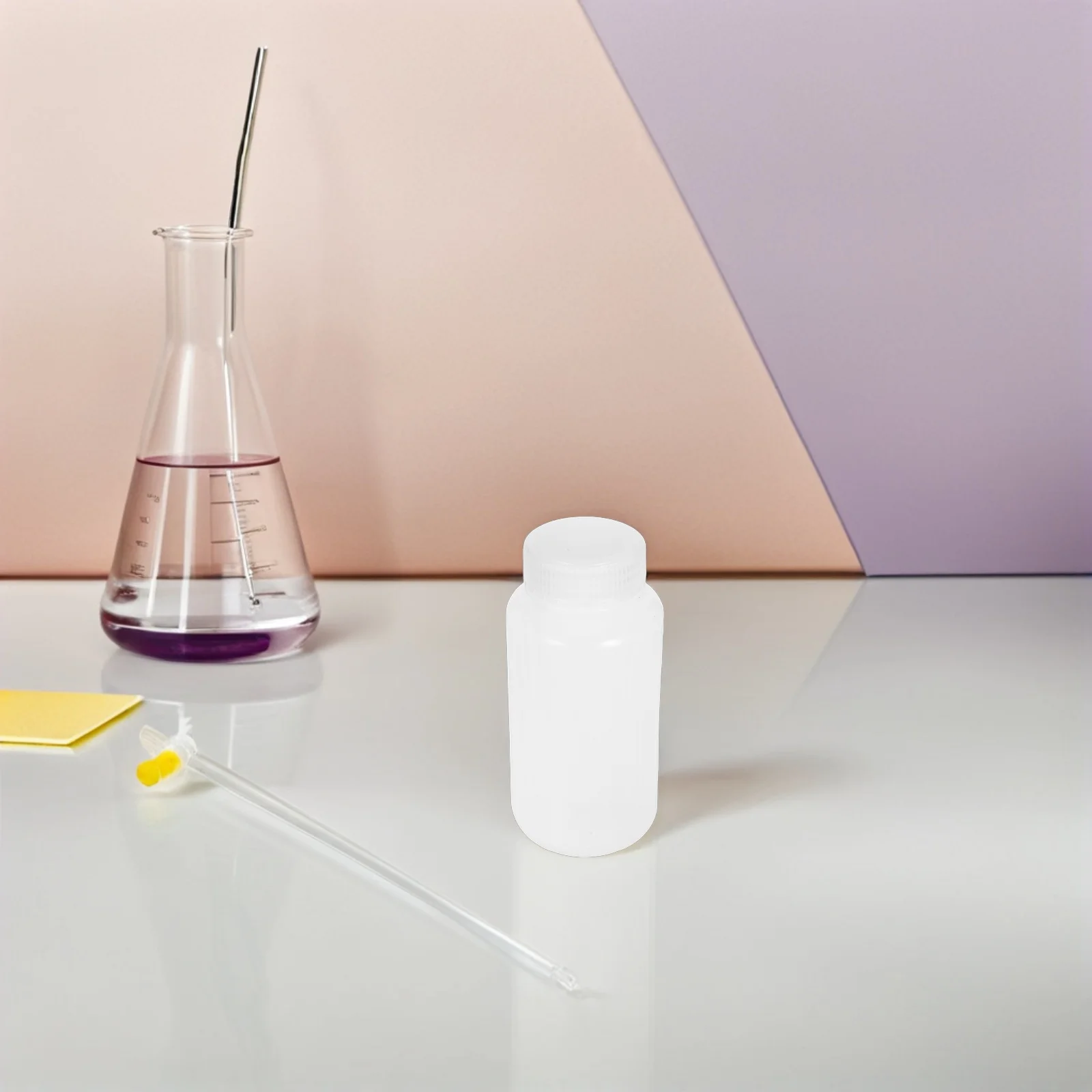 

12 Pcs Experimental Reagent Bottle Laboratory Bottles Storage Chemical Dispensing Hdpe Container