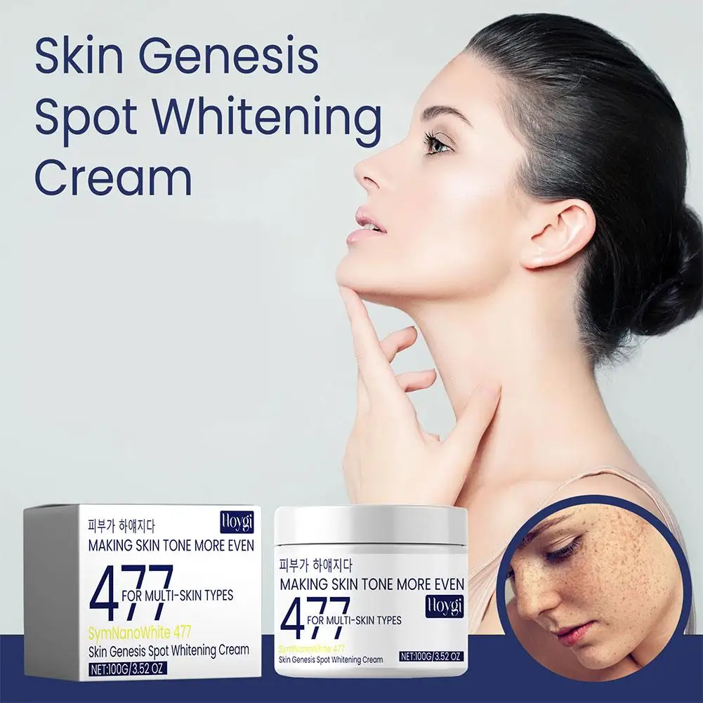 New 477 Skin Genesis Spot Whitening Gream Fades Spot Brightens skin Smoothes And Moisturizes Relieves Dryness And Dullness