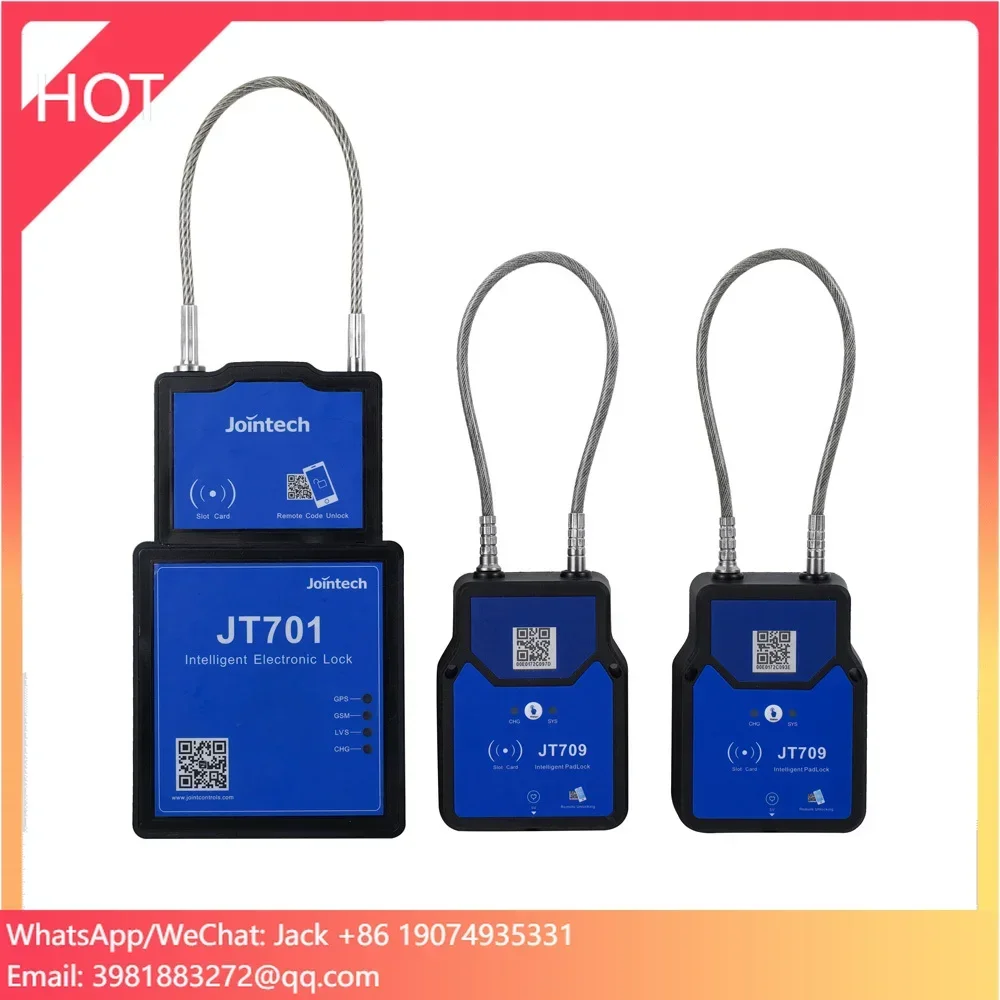 Jointech Smart GPS Lock For Fuel Tanker Truck Multi-Valves Monitoring Solution Smart Padlock For Fuel Theft