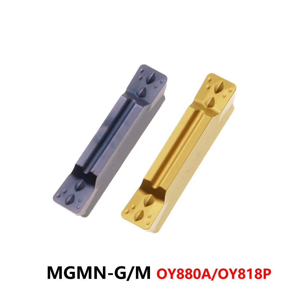 

OYYU MGMN150 MGMN200 MGMN250 MGMN300 MGMN400 MGMN500 G M OY880A OY818P Твердосплавные пластины для обработки канавок Станок Лезвие Инструменты с ЧПУ MGMN 300