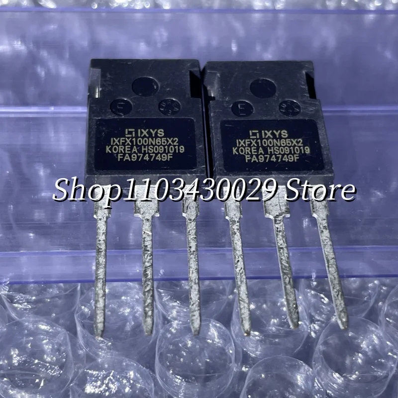 

10Pcs New and Original IXFX100N65X2 TO-247 100A 650V MOSFET Power Tube