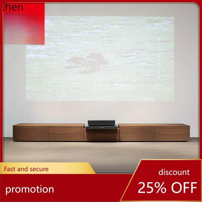 CZ Telescopic Projector-Specific Laser TV Cabinet Modern Minimalist Small Apartment Living Room Floor Cabinet