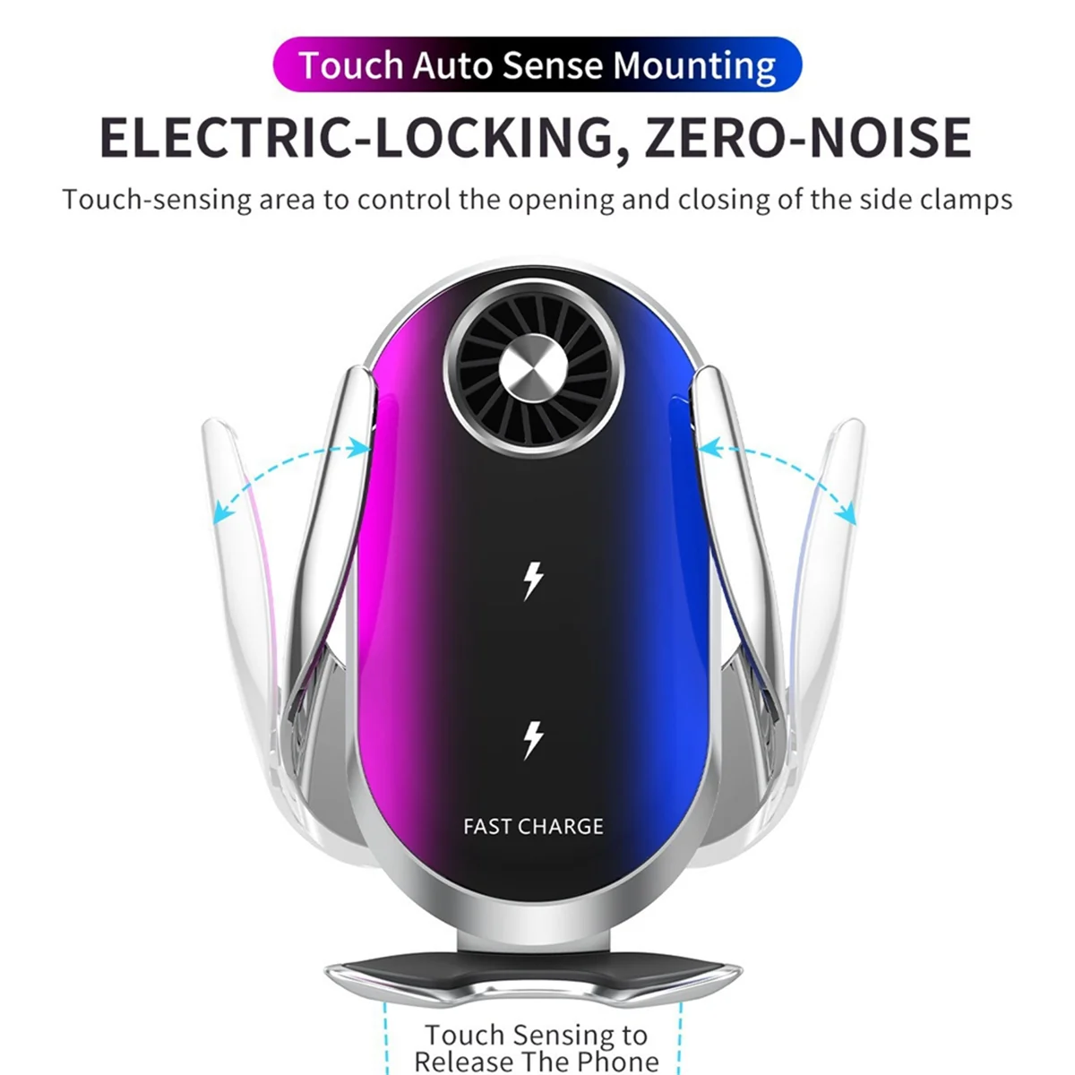 

Highly Recommended.Wireless Car Charger Phone Holder,15W Fast Charging Car Charger