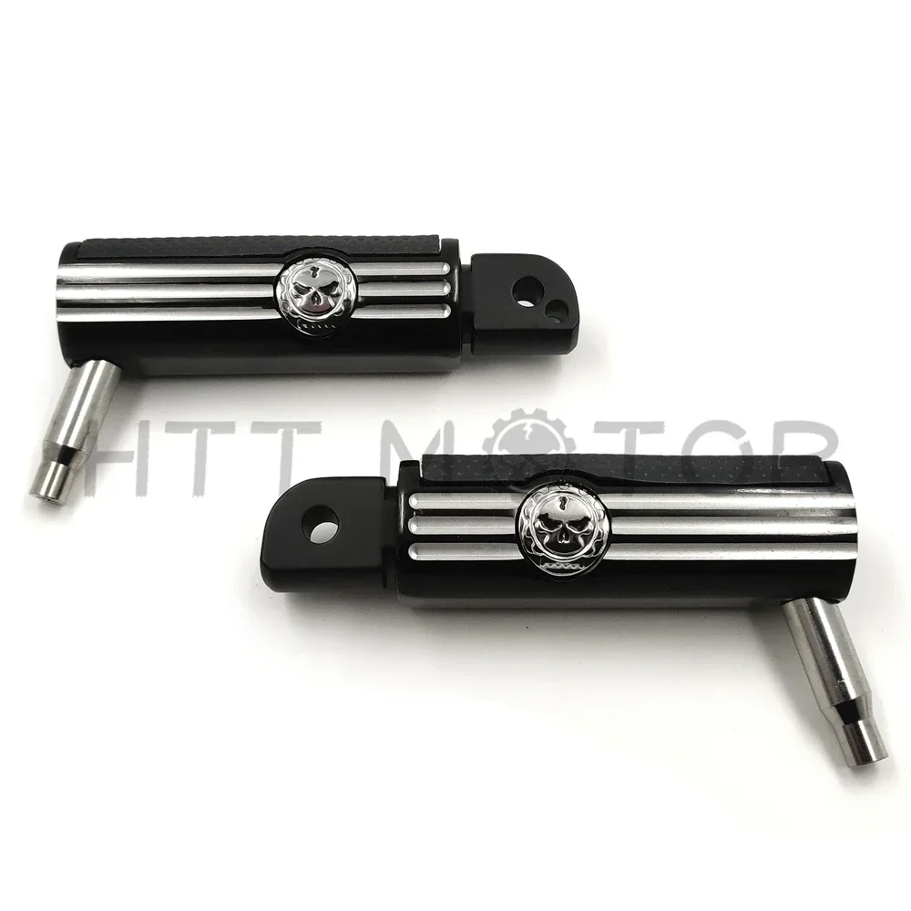 

Defiance Footpegs Anodized for Harley Passenger 2018-later Softail Fat Boy Fat Bob Motorcycle Parts