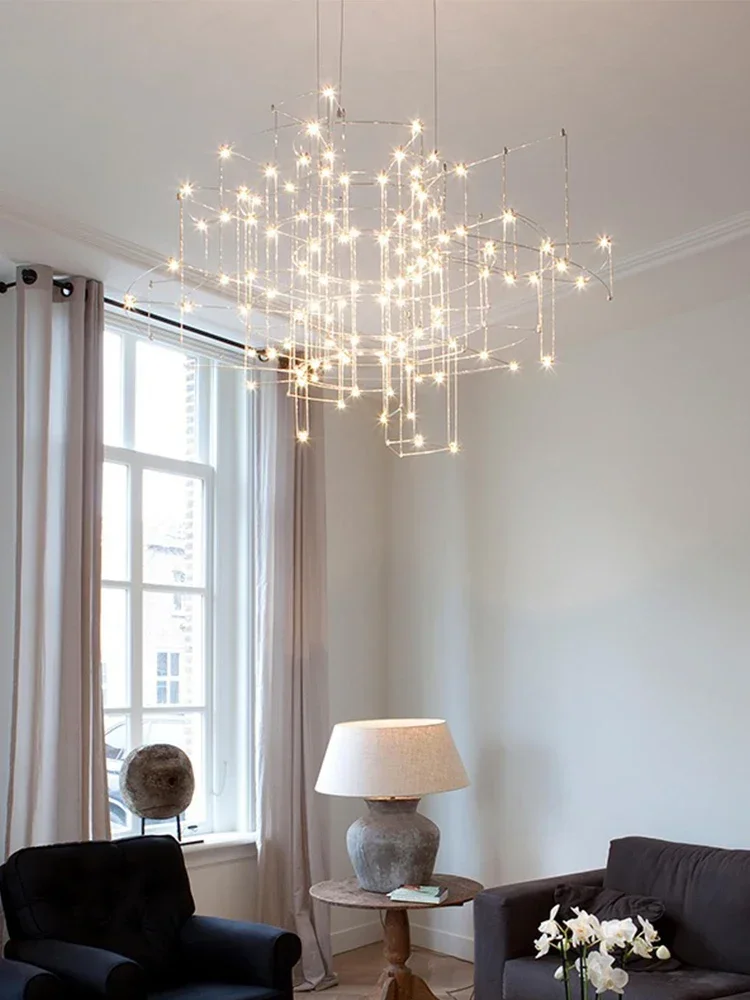 Moderne minimalistische creatieve Firefly restaurant hanglamp kledingwinkel receptie slaapkamer licht woonkamer hanglamp