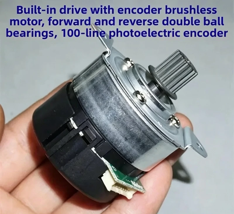 Disassemble The Nidec24H Built-in Drive Encoder Brushless Servo Motor 12-24v Pwm Speed Regulation Positive and Reverse Rotation