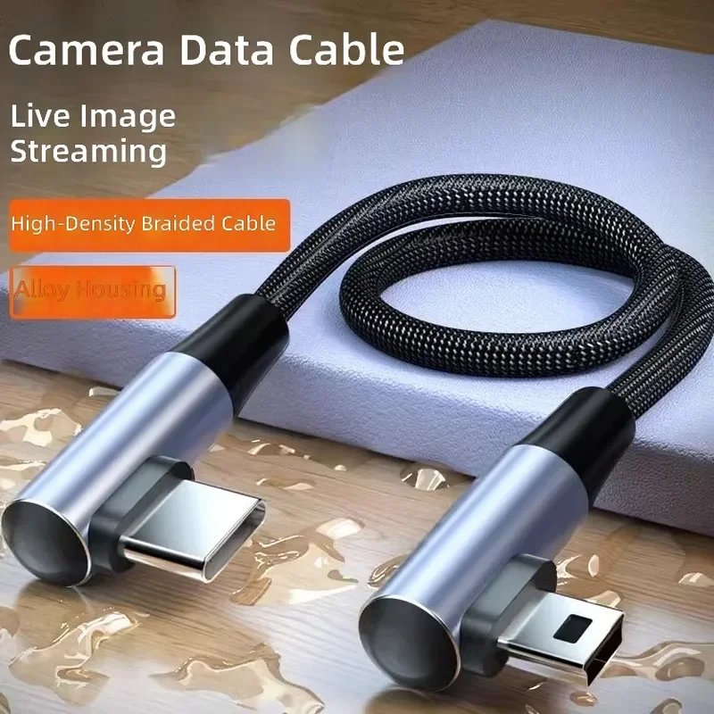 for 550D T Type Mini USB to Type C Data Cable for Mobile Phone iPad Apple Pixel Camera Connection Photo Transfer Live