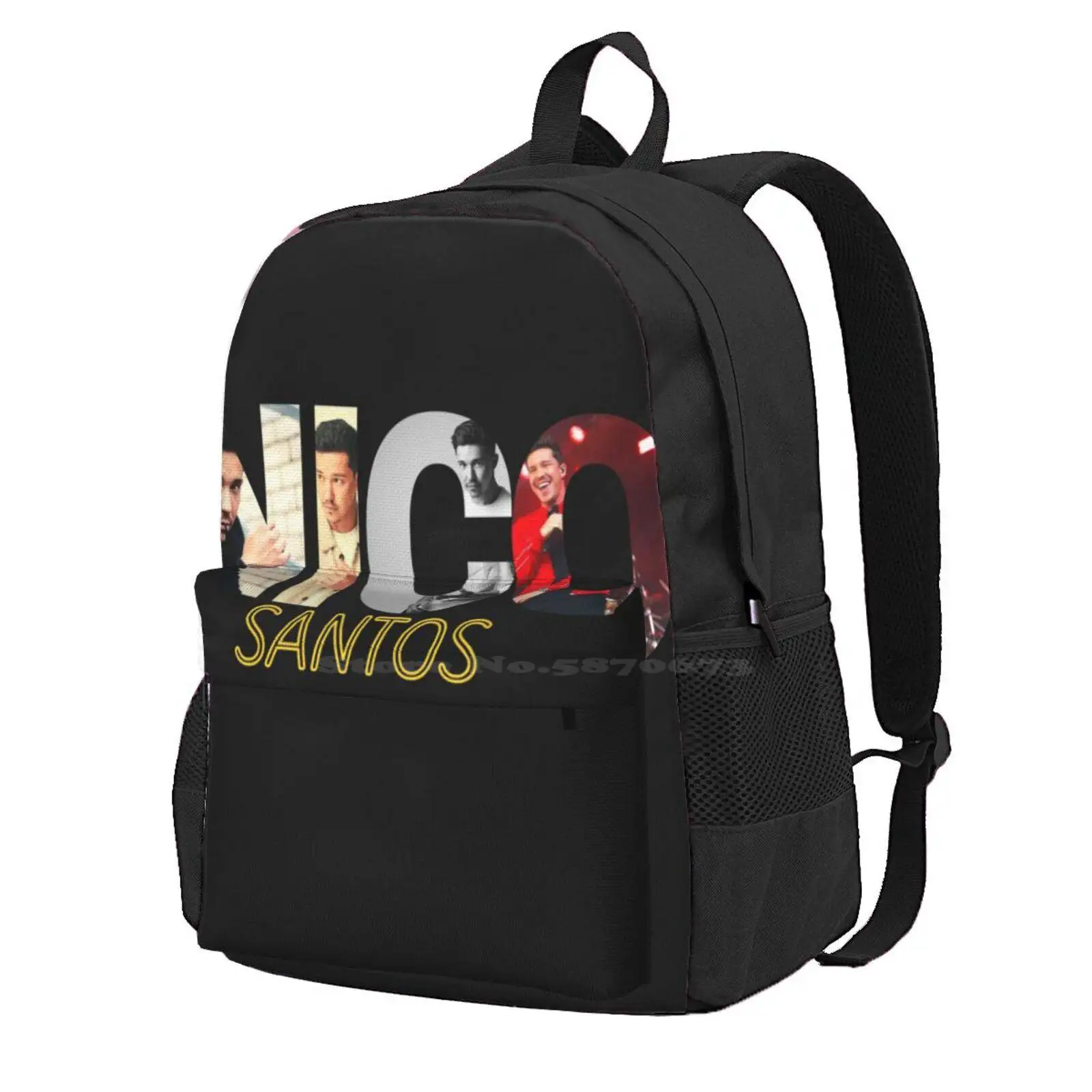 Nico Santos T Shirt / Sticker / Hoodie Hot Sale Schoolbag Backpack Fashion Bags Nico Santos Safe Play With Fire Unforgettable