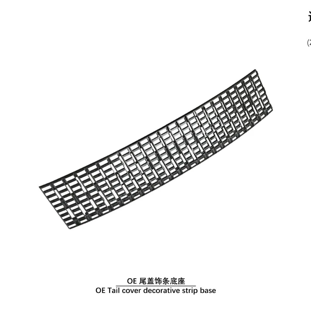 Suitable for 17-19 Porsche 911 991.2OE Tail Trim Base