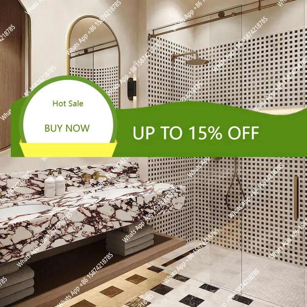 

XS Calacatta Stone Двойная раковина, дизайнерский комбинированный шкаф для ванной комнаты, устойчивый к царапинам, антибактериальный, индивидуальный заказ