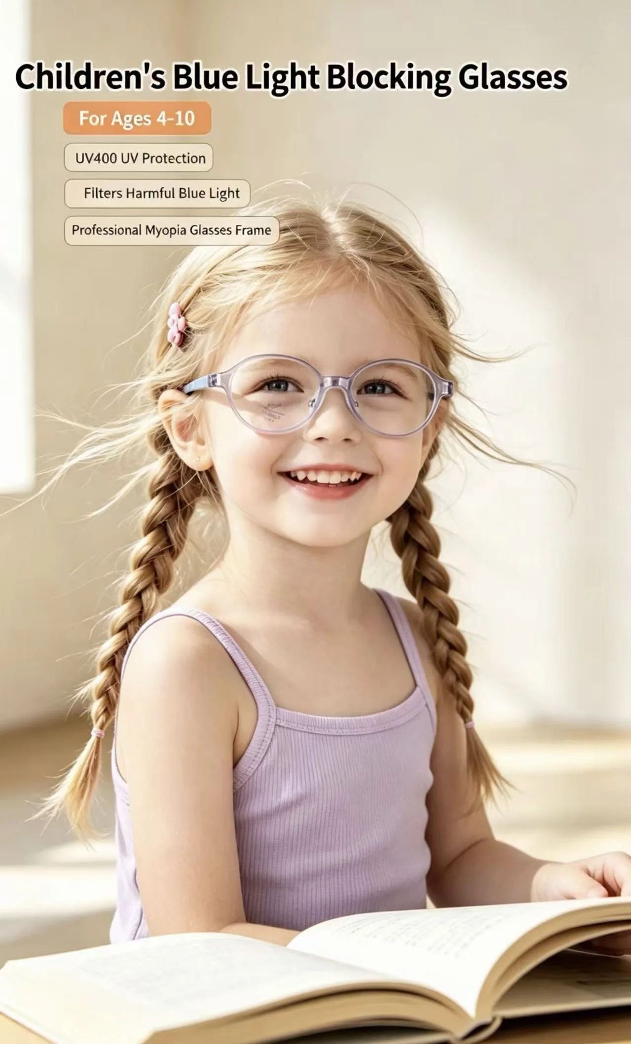 Oculos-infantis-anti-luz-azul-material-tr-ultraleve-unissex-para-miopia-armacoes-de-oculos-estilo-colegial