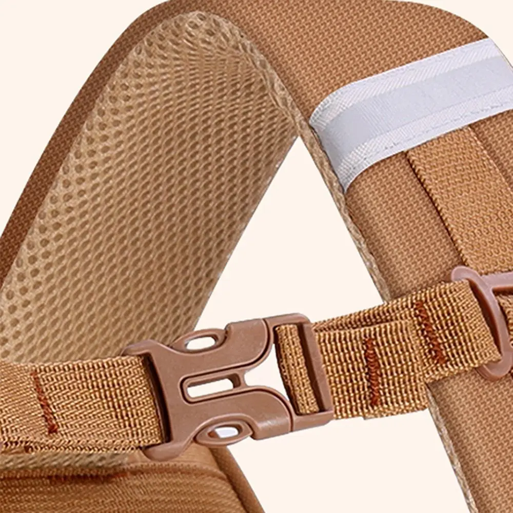 Multi-Compartment Capybara Backpack Waterproof Large Capacity Cartoon Animal School Bag Wide Straps Oxford Cloth