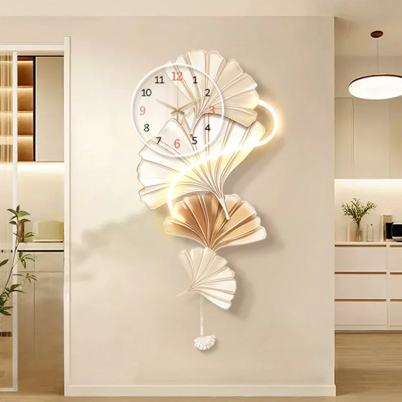 Luxury Modern Living Room Wall Clock Stylish Digital Art Clock Hands Led Kitchen Cute Silent Orologio Da Parete Home Decoration