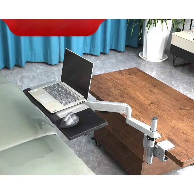Coffee table keyboard, mouse, notebook stand, home modern simple space-saving bedside computer stand