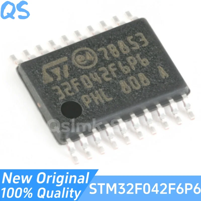 

New Original 32F042F6P6 STM32F042F6P6 TSSOP-20 ARM Cortex-M0 32-bit microcontroller MCU