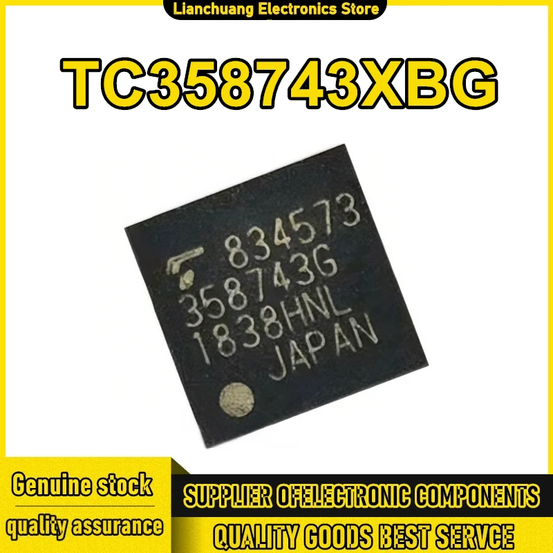 

5 шт. TC358743XBG 358743G BGA64 IC Chip, новый, оригинальный, в наличии