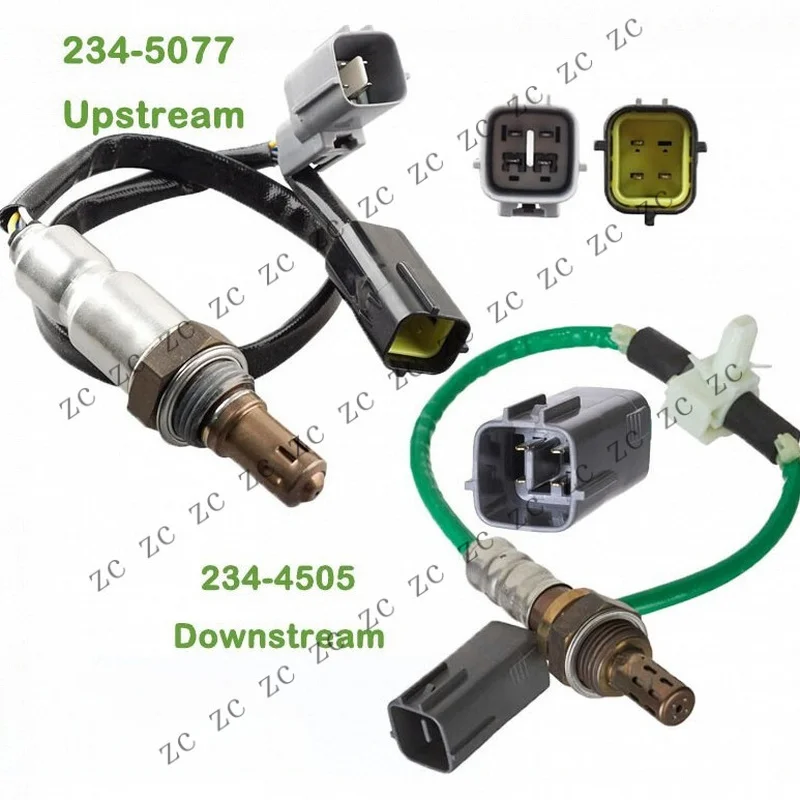 S+ 2PCS Upper+Lower Oxygen Sensor For 2012 2013 2014 2015 2016 2017 Mazda 5 2.5L L4