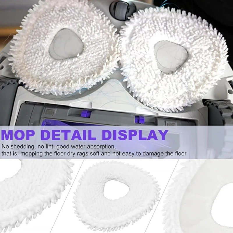 ABDJ-50 шт., щетка для пылесоса, мешок для пыли, фильтр и набор тряпок для швабры для Narwal Freo Z Ultra, запасные части для пылесоса