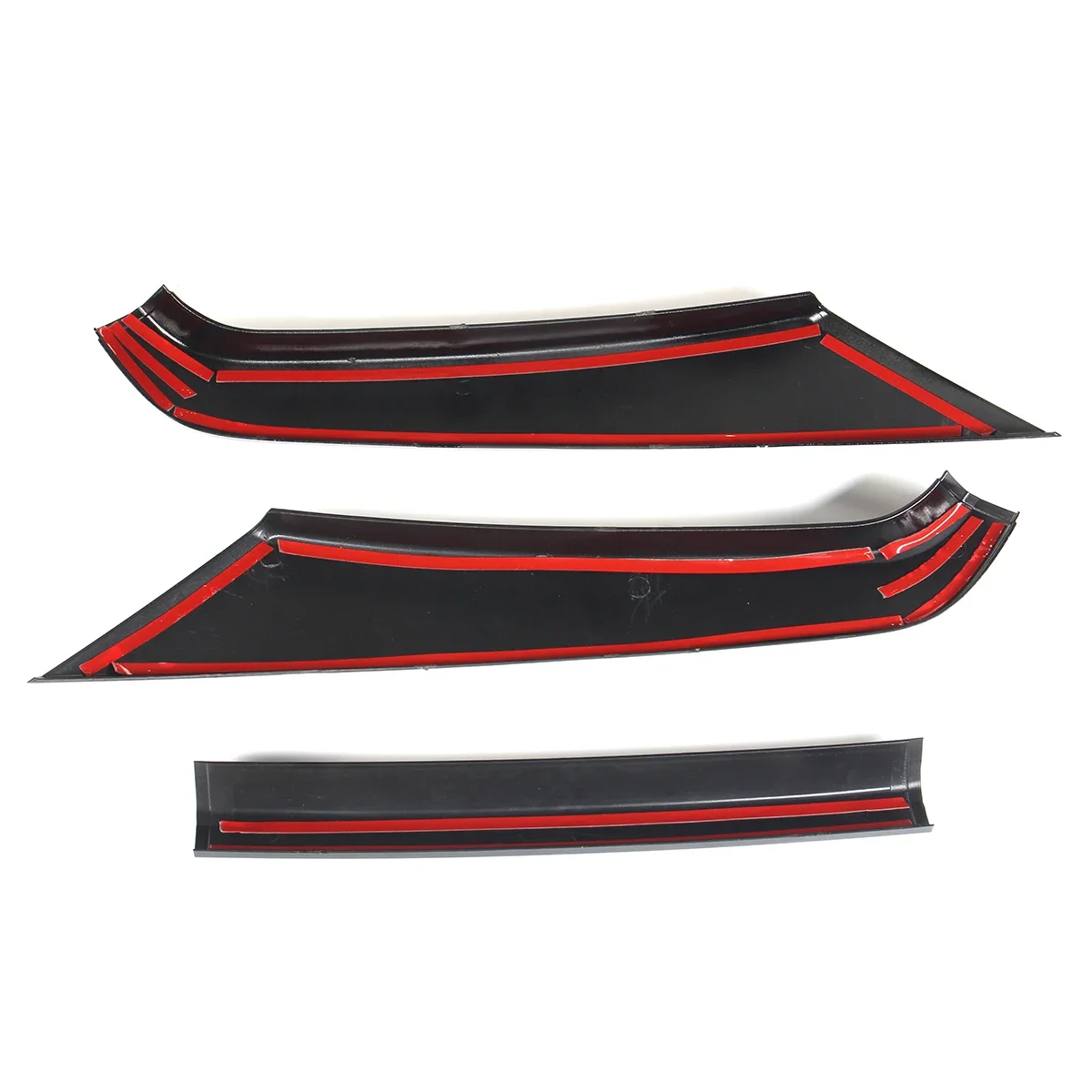 

3pcs For Nissan Altima 2019-2021 Car Front Bumper Grill Grille Trim Strips Front Grille Racing Grills Frame Cover Trim Sticker