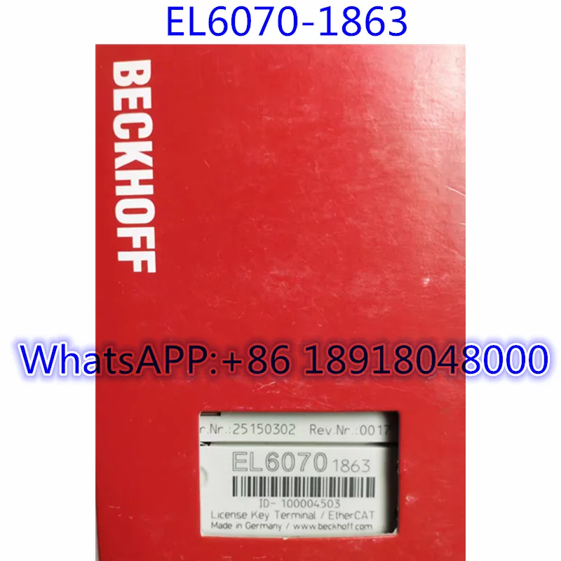 

Brand New EL6070-1863 module Fast Shipping