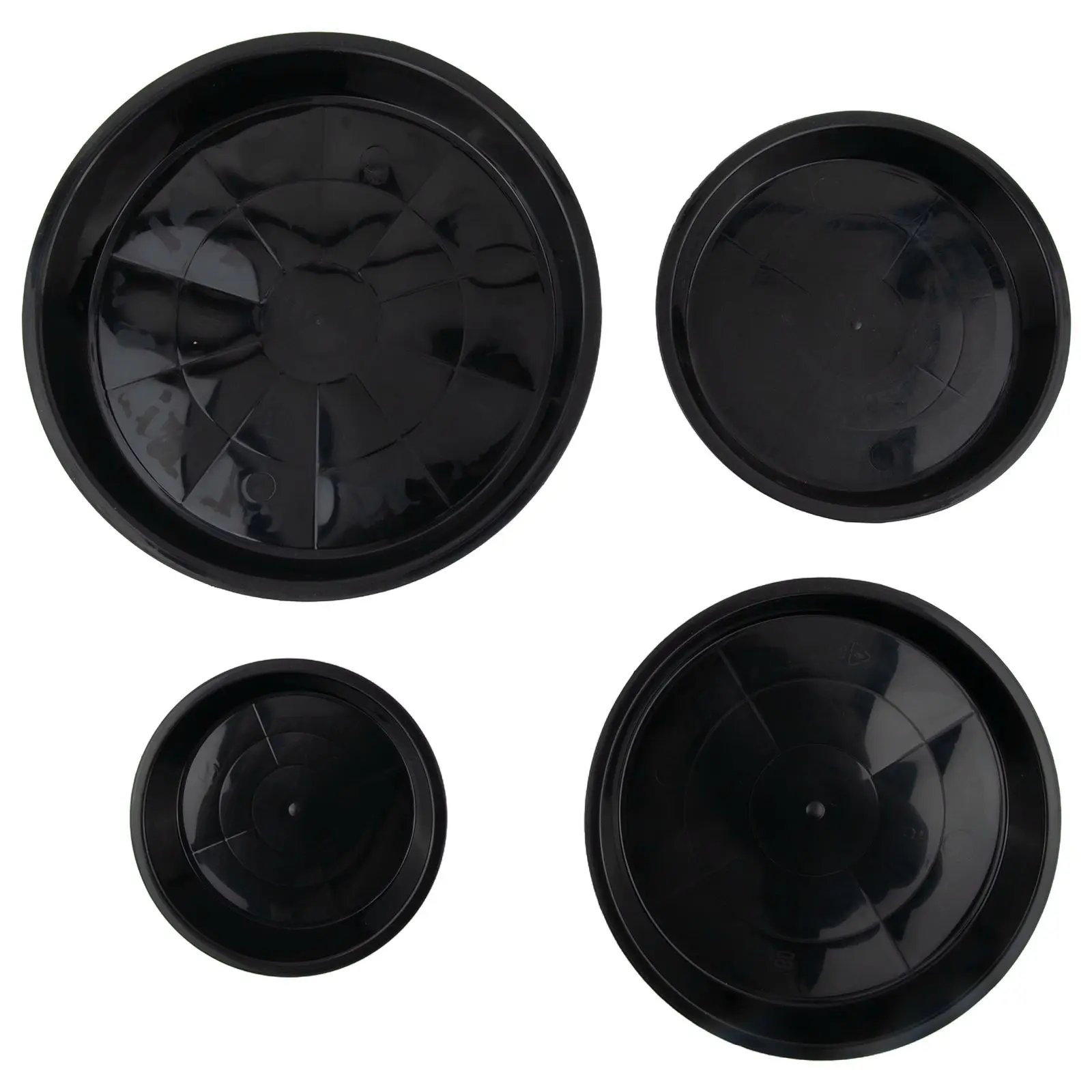 A Must Have Gardening Accessory 40PCS Lightweight Round Saucers Designed to Contain Excess Water from Flower Pots
